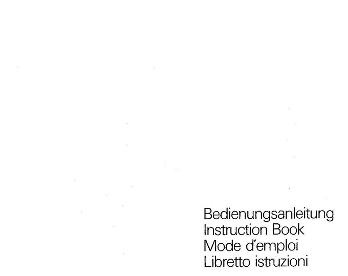 Pfaff tipmatic 1119 Sewing Machine Instruction Manual - User Manual - Complete User Guide - English