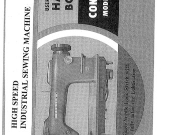 CONSEW 210 Sewing Machine Instruction Manual - User Manual - Complete User Guide - English