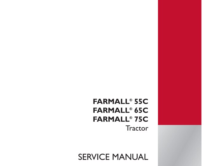 Case 2550 CRAWLER DOZER  - Shop Manual - Workshop Manual - Service Manual (Pdf Download)
