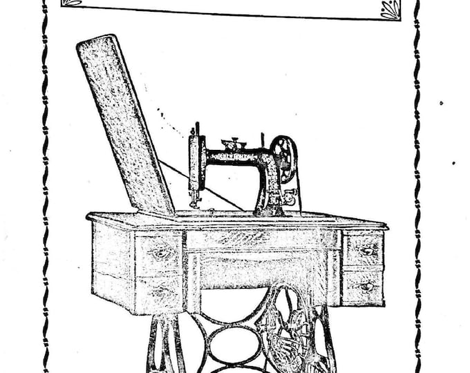 New Home - Series- B- manual - Sewing Machine - Service Manual - Instruction Manual -  Wiring Diagram - Schematic - Operation Manual
