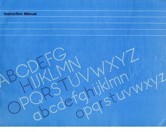 Brother EP-20 Typewriter Instruction Manual: User Guide (Digital PDF Download)