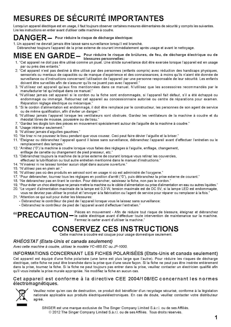 Singer 7285Q PATCHWORK Sewing Machine Instruction (Download Now) - Etsy