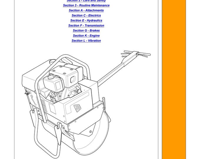 JCB VMS 71 - Workshop Manual - Service Manual - Parts Manual - Owners Manual (pdf Download)
