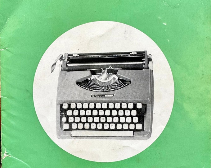 Signature 100 Typewriter Instruction Manual - User Manual - Complete User Guide