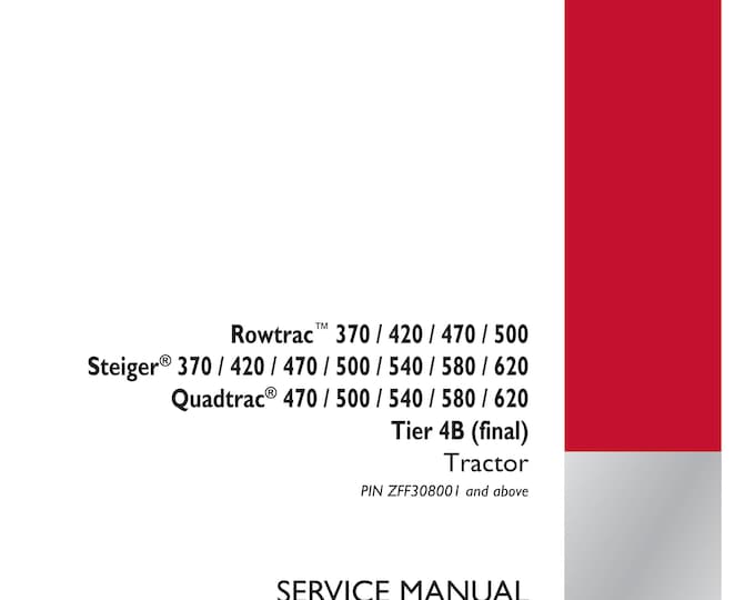 Case Rowtrac 370 420 470 500 - Steiger 370 420 470 500 540 580 620 - Quadtrac 470 500 540 580 620 - Rear axle system - 27 (Pdf Download)