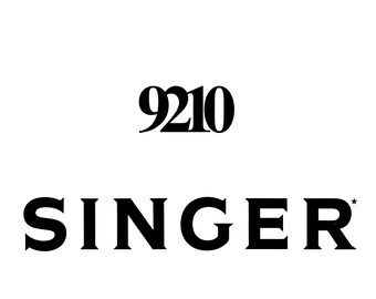 シンガー　SINGER ミシン　9210 シンガー 9210 ミシン 取扱説明書 (PDF) - Etsy 日本