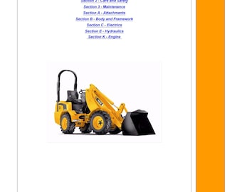 JCB 403 - 9803-9490 - Workshop Manual - Service Manual - Parts Manual - Owners Manual (PDF Download)