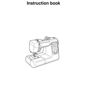 Janome DC5100 Sewing Machine Instruction Manual - User Manual - Complete User Guide
