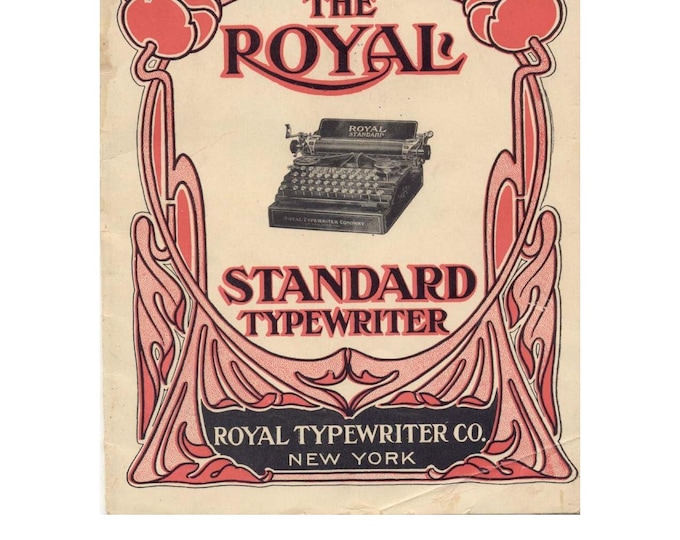 Royal Standard  Typewriter Instruction Manual - User Manual - Complete User Guide