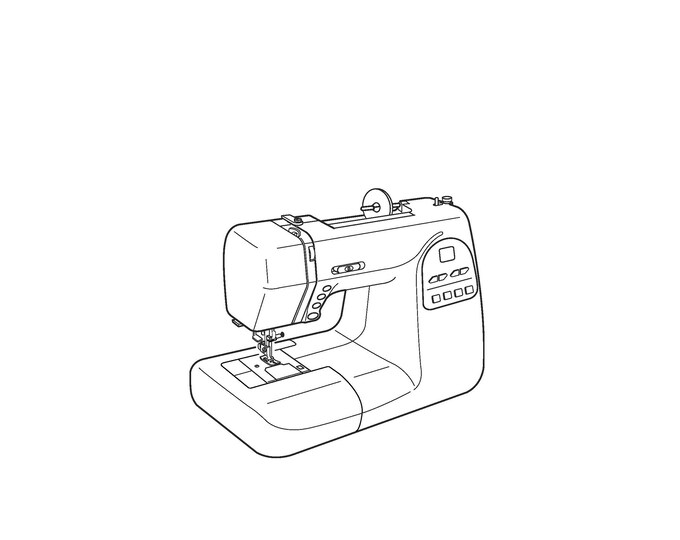 Janome 7360 Magnolia Sewing Machine Instruction Manual - User Manual - Complete User Guide