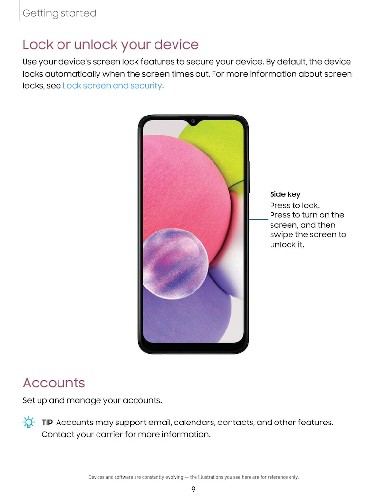 Samsung Galaxy A03s Owners Manual User Manual Instruction Manual