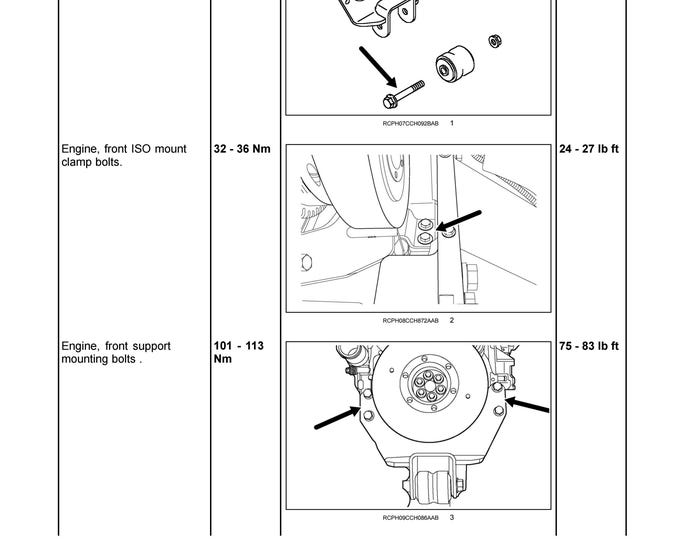 Case Magnum 180 Magnum 190 Magnum 210- ENGINE And PTO IN - B - Repair Manual- Service Manual(Pdf Download)