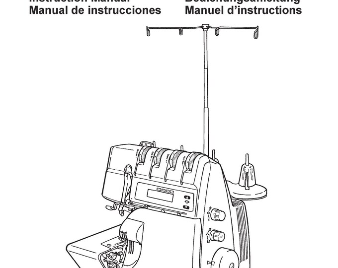 BERNINA 1200MDA  Sewing Machine Instruction Manual - User Manual - Complete User Guide - English
