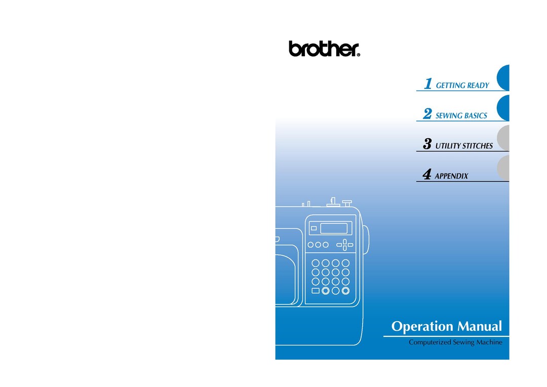 Brother Innovis NS80 Sewing Machine Instruction Manual User Manual