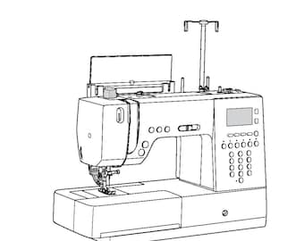 PFAFF C1100_pro Sewing Machine Instruction Manual - English