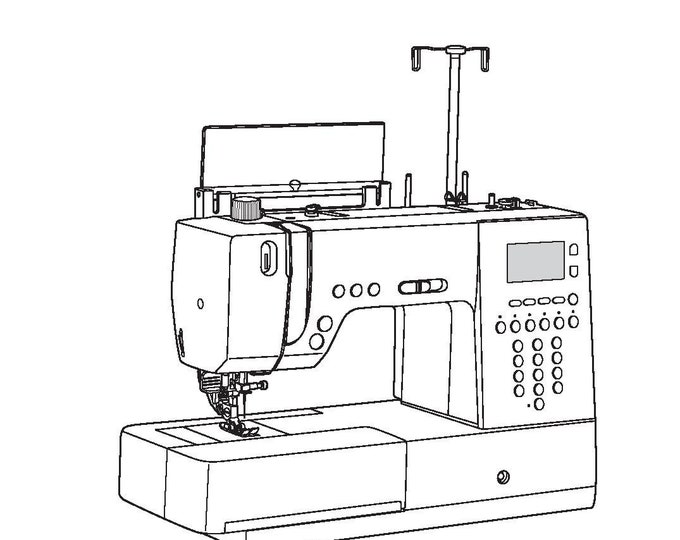 PFAFF C1100_pro Sewing Machine Instruction Manual - User Manual - Complete User Guide - English
