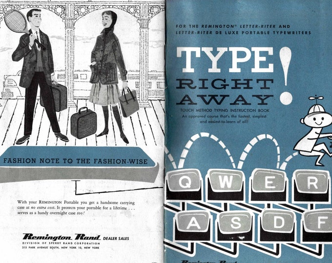 Remington Letter Riter Typewriter Instruction Manual - User Manual - Complete User Guide