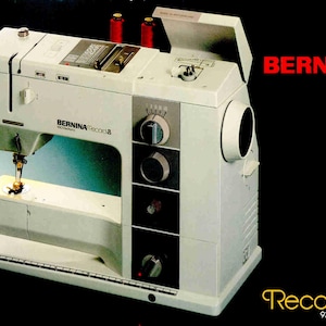 Bernina 930 Sewing Machine Instruction Manual - User Manual - Complete User Guide - English