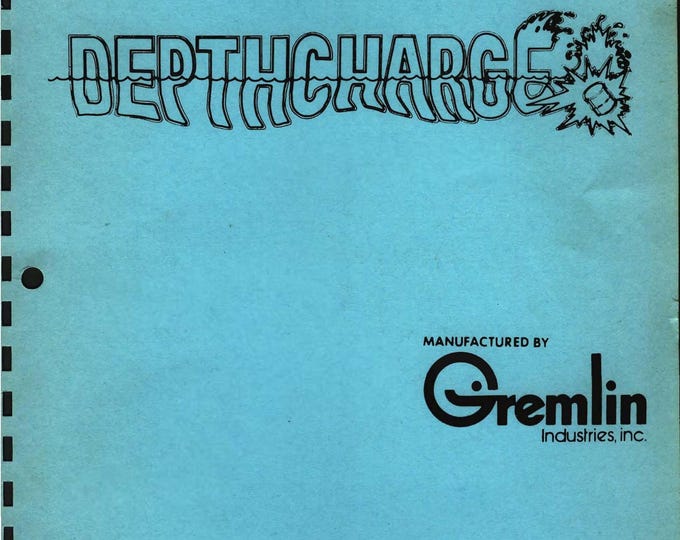 GREMLIN - DEPTHCHARGE  - Service Manual - Parts Manual - Owner manual -  Pdf Download