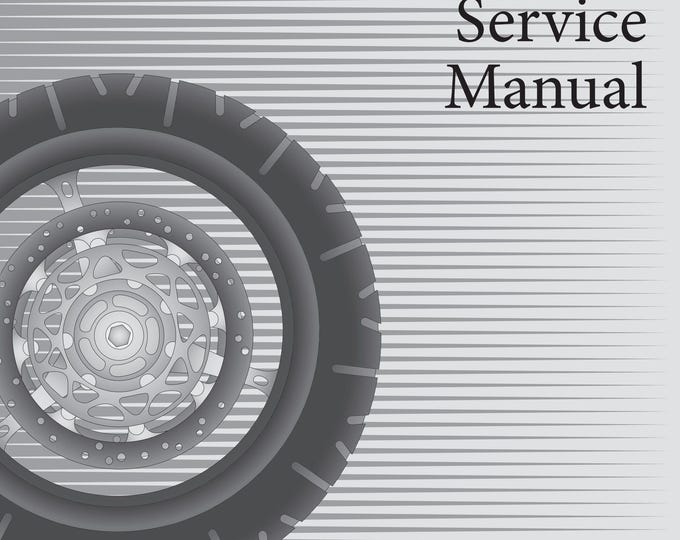 Suzuki Intruder VS700-800 Service Manual (PDF Download)