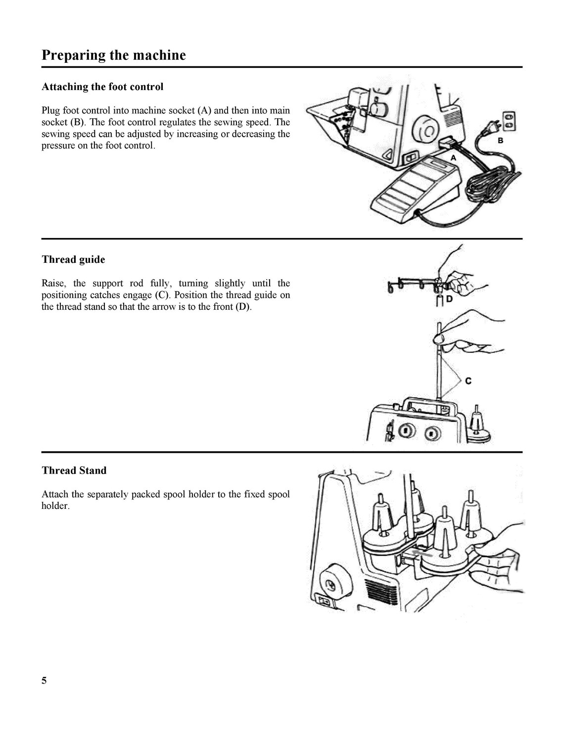 Bernina Funlock 004D Funlock 004 Sewing Machine Instruction Manual User ...