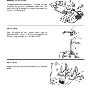 Bernina Funlock 004D - Funlock 004 Sewing Machine Instruction Manual ...