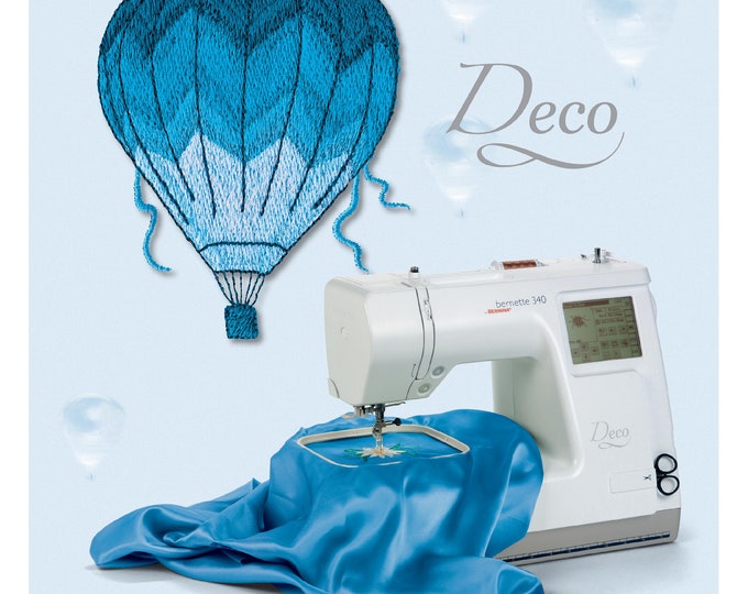 Bernette 340 deco  Sewing Machine Instruction Manual - User Manual - Complete User Guide - English