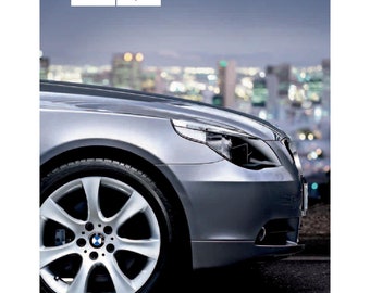 BMW 5 Series E60-E61 525i - 530i - 550i - 525xi - 530xi  2003-2010 Owners Manual - English