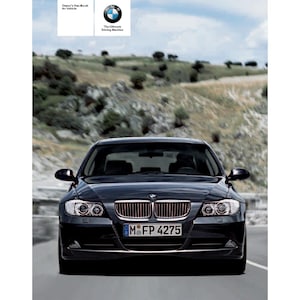 BMW 3 Series E90 318i - 335d 2005-2011 Owners Manual - English