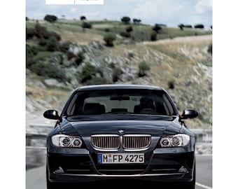 BMW 3 Series E90 318i - 335d 2005-2011 Owners Manual - English