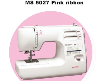 Janome 423S Macchina Da Cucire - 23 Programmi, Occhiello Automatico, Infila Ago, Alluminio