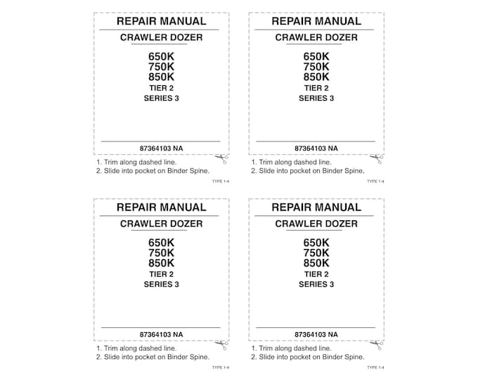 Case DX18E, DX22E, DX24E, DX25E- Repair Manual - Service Manual (Pdf Download)
