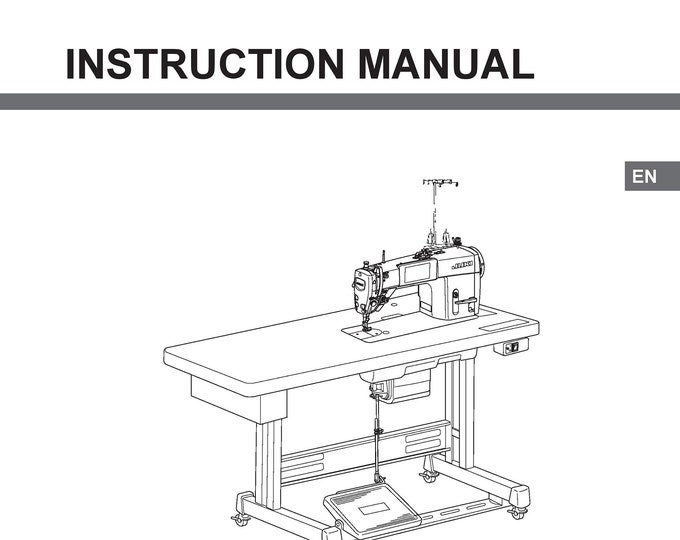 Juki J-150QVP Sewing Machine Instruction Manual - User Manual - Complete User Guide