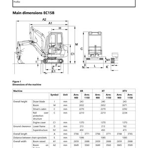 Volvo EC15B - EC20B (XR-XT-XTV) - ショップマニュアル - ワークショップマニュアル - サービスマニュアル - 英語