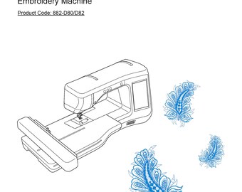 Brother VE2200 Sewing Machine Instruction Manual - User Manual - Complete User Guide