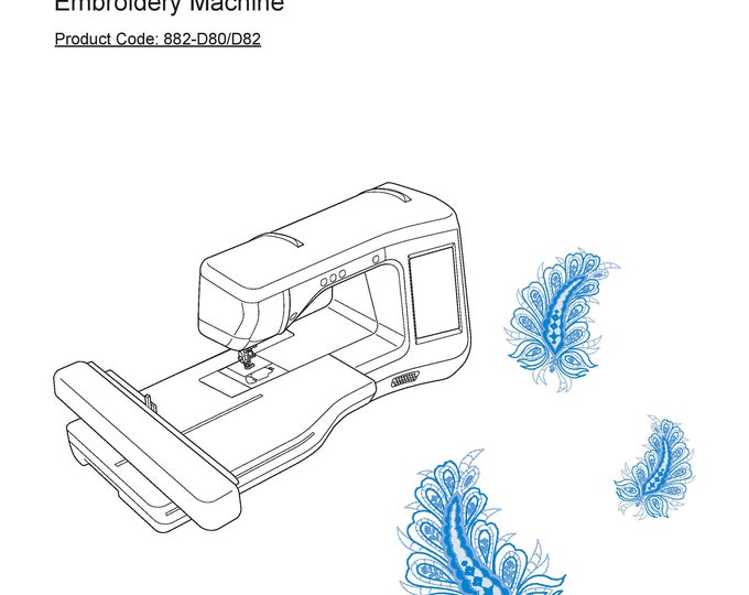 Brother VE2200 Sewing Machine Instruction Manual - User Manual - Complete User Guide