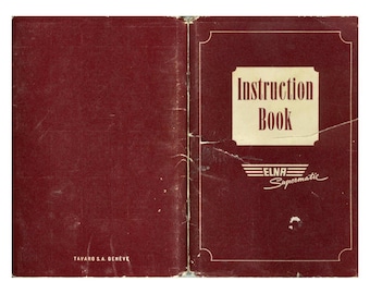 Elna SUPERMATIC Instruction Manual - User Manual - Complete User Guide