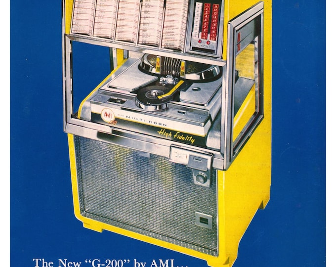 Ami - G-200 - Cabinet - X-200 - Model 900 - Service Manual - User Manual - Parts List - English