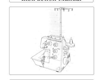 Bernina Funlock 004D Sewing Machine Instruction Manual - English