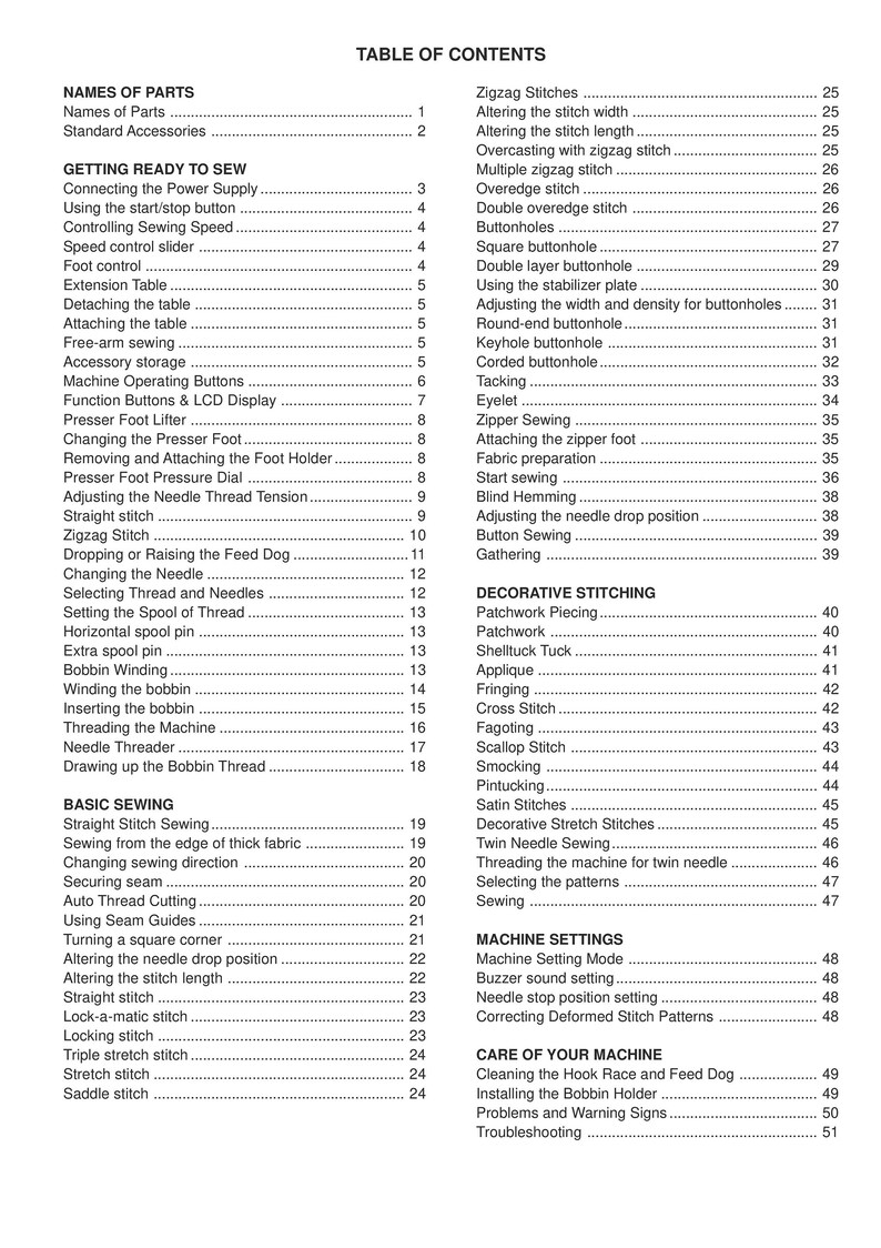 Necchi EX30 Sewing Machine Instruction Manual User Manual Etsy