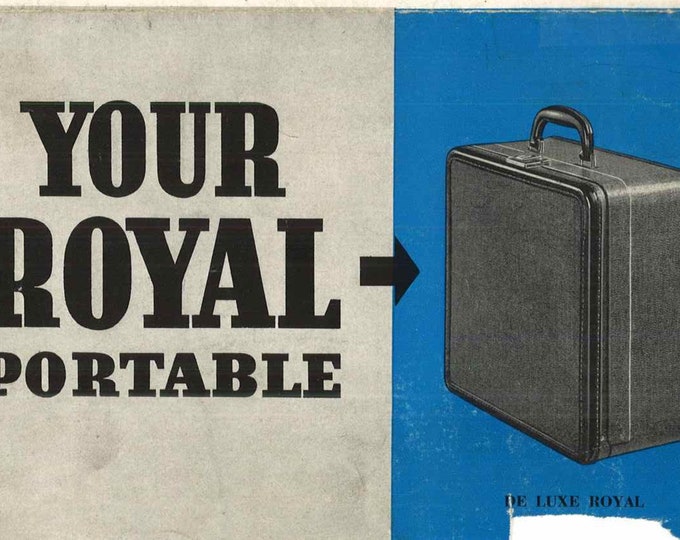Your royal portable  Typewriter Instruction Manual - User Manual - Complete User Guide