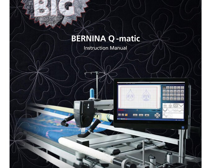 BERNINA Q-matic Sewing Machine Instruction Manual - User Manual - Complete User Guide - English