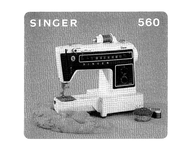 Singer 560 Sewing Machine Instruction Manual - User Manual - Complete User Guide - English
