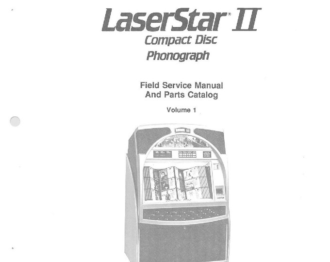 ROWE - CD-100C- Laser star 2 - Volume 1 - Service Manual - User Manual - Parts List - English