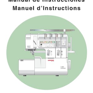 Janome 1100D Sewing Machine Instruction Manual - User Manual - Complete User Guide