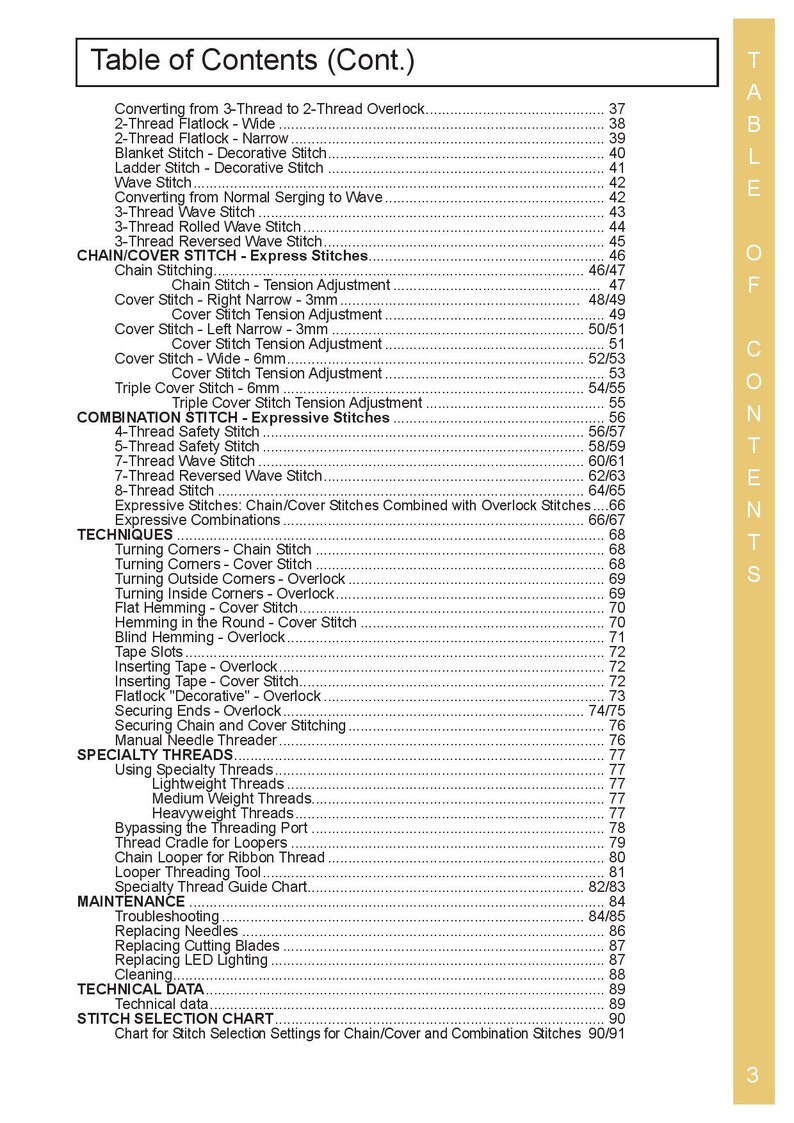 Baby Lock Triumph BLETS8 Sewing Machine Instruction Manual User Manual