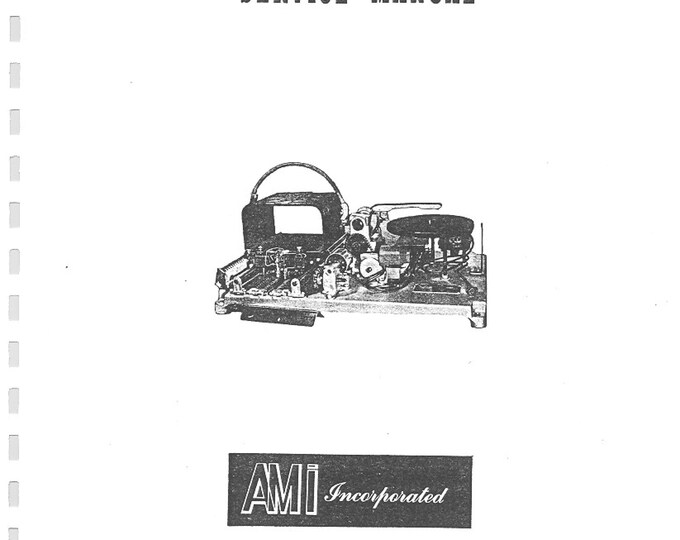 Ami - R-200 - Mechanism - Service Manual - Parts List - Workshop Manual - English