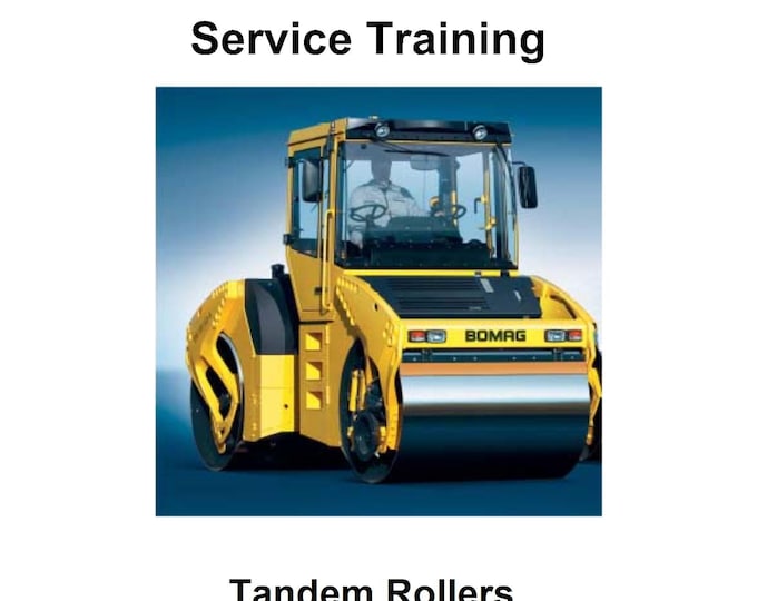 Bomag Roller BW 141 AD-4 Service Training 00809716 2005 - English   (Pdf Download)