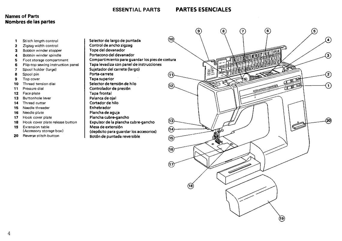 Janome MW3018 ML3023 Sewing Machine Instruction Manual Etsy