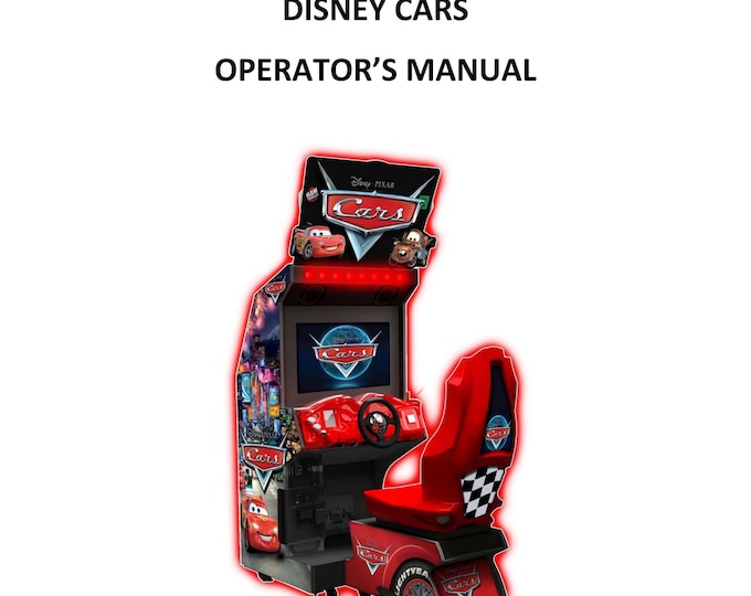 DISNEY - DISNEY CARS - Service Manual - Parts Manual - Owner manual -  Pdf Download